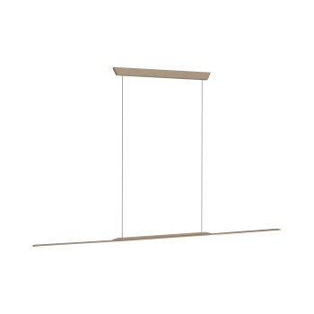 Lustra LED PURE SURFACE maro Zuma Line 2301-97, 125x2.5 cm, 21W