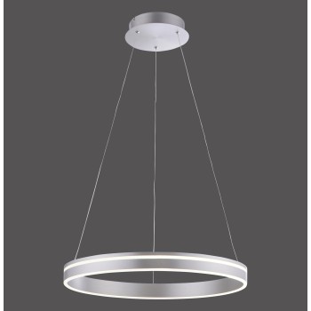 Lustra LED Q-VITO otel Zuma Line 8411-55, D59 cm, 44W