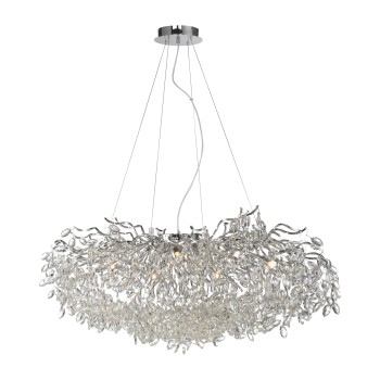 Lustra RICICLE crom Zuma Line 2036-17, 120x50 cm, 13xG9