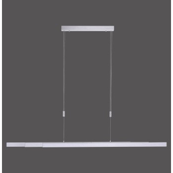 Lustra LED ADRIANA aluminiu Zuma Line 2568-95, 179x5.5 cm, 45W