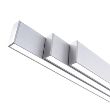 Lustra LED ADRIANA aluminiu Zuma Line 2568-95, 179x5.5 cm, 45W