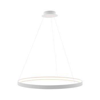 Lustra LED CIRCLE alb Zuma Line LA0716/1 - WH, D78 cm, 50W