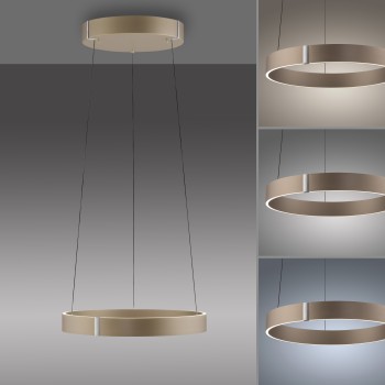 Lustra LED PURE E-CLIPSE maro Zuma Line 2560-97, D50 cm, 20W