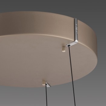 Lustra LED PURE E-CLIPSE maro Zuma Line 2560-97, D50 cm, 20W