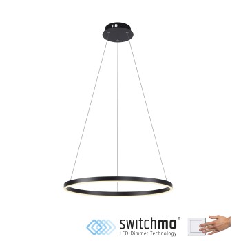 Lustra LED RITUS antracit Zuma Line 15394-13, 120x58.5 cm, 31.5W