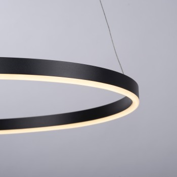 Lustra LED RITUS antracit Zuma Line 15394-13, 120x58.5 cm, 31.5W