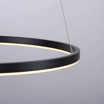 Lustra LED RITUS antracit Zuma Line 15394-13, 120x58.5 cm, 31.5W