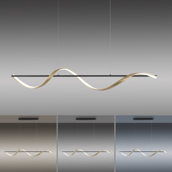 Lustra LED Q-SWING alama mata Zuma Line 2385-13, 121x18 cm, 28W