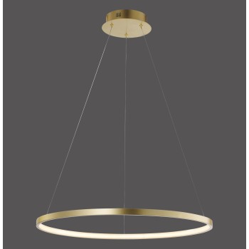 Lustra LED CIRCLE auriu Zuma Line 11524-12, D60 cm, 33W