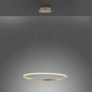 Lustra LED CIRCLE auriu Zuma Line 11524-12, D60 cm, 33W