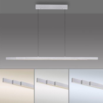 Lustra LED ADRIANA COMFORT LIFT argintiu Zuma Line 2598-95, D5.5 cm, 13W