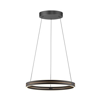 Lustra LED PURE E-LOOP negru Zuma Line 2551-18, D70.1 cm, 22W