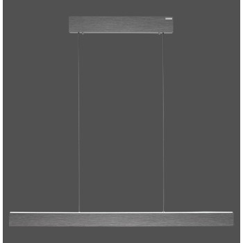 Lustra LED PURE E-MOTION gri Zuma Line 2570-15, 120x8.2 cm, 45W