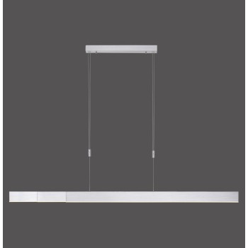 Lustra LED PURE-MOTO aluminiu Zuma Line 2525-95, 200x5.5 cm, 45W