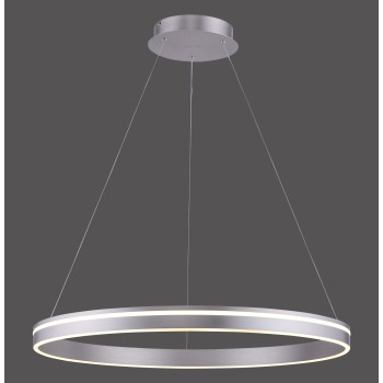 Lustra LED Q-VITO argintiu Zuma Line 8412-55, D79.4 cm, 65W