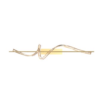 Lustra LED ATHESA auriu Zuma Line MD3170-1-3GT, 150x28 cm, 26W