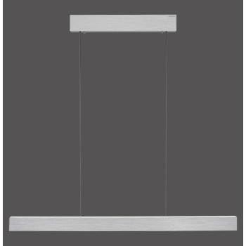 Lustra LED PURE E-MOTION aluminiu Zuma Line 2570-95, 120x8.2 cm, 45W