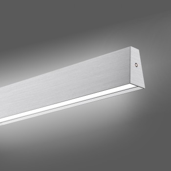 Lustra LED PURE E-MOTION aluminiu Zuma Line 2570-95, 120x8.2 cm, 45W