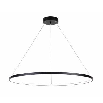 Lustra LED HORIK negru Zuma Line PEN89424-90BK, D90 cm, 40W