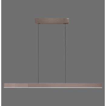 Lustra LED PURE MOTO-RISE maro metalic Zuma Line 2545-34, 200x8.2 cm, 13W
