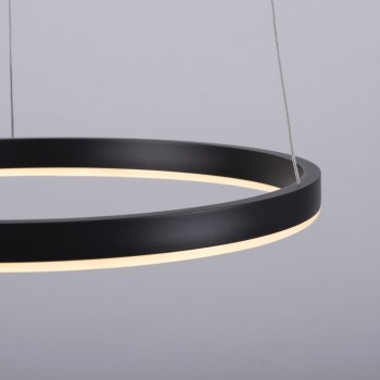 Lustra LED RITUS antracit Zuma Line 15393-13, 120x39.3 cm, 23.5W