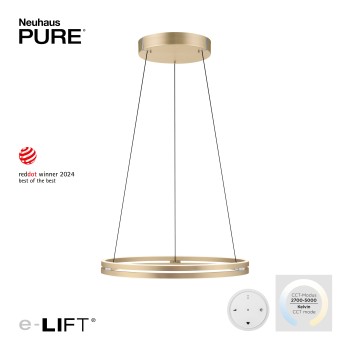Lustra LED PURE E-LOOP alama mata Zuma Line 2551-60, D70.1 cm, 53W