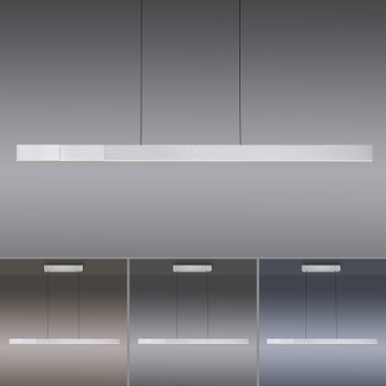 Lustra LED PURE MOTO-RISE aluminiu Zuma Line 2545-95, 200x8.2 cm, 13W