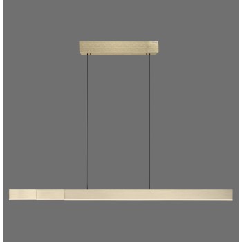 Lustra LED PURE-MOTO-RISE auriu Zuma Line 2545-60, 200x8.2 cm, 13W