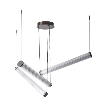 Lustra LED COMO titan periat Zuma Line 1238, D100 cm, 64W