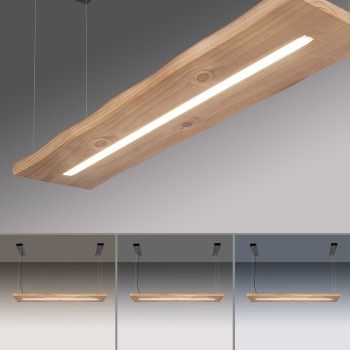 Lustra LED PALMA negru Zuma Line 2625-79, 120x30 cm, 27W