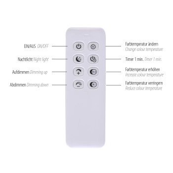 Lustra LED PALMA negru Zuma Line 2625-79, 120x30 cm, 27W