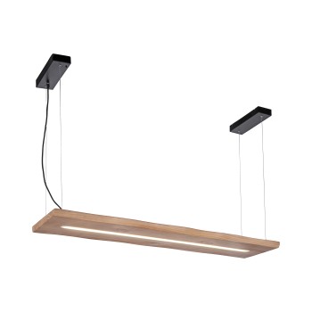Lustra LED PALMA negru Zuma Line 2625-79, 120x30 cm, 27W