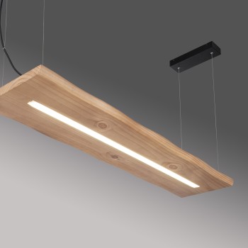 Lustra LED PALMA negru Zuma Line 2625-79, 120x30 cm, 27W