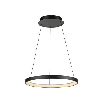 Lustra LED HOOP negru Zuma Line 2851-18, D57 cm, 42W
