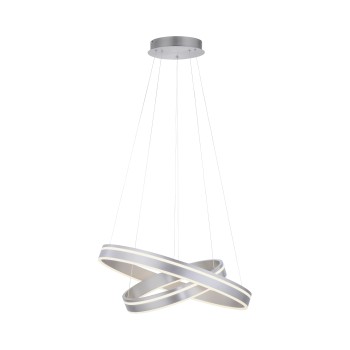 Lustra LED Q-VITO argintiu Zuma Line 8420-55, D59 cm, 65W