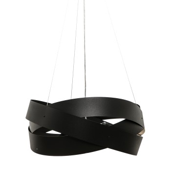 Lustra TORNADO negru Zuma Line 1118, D50 cm, 3xE27