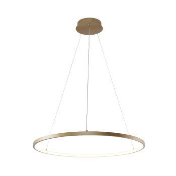 Lustra LED BRENO auriu Zuma Line 2023201-GD60, D60 cm, 28W