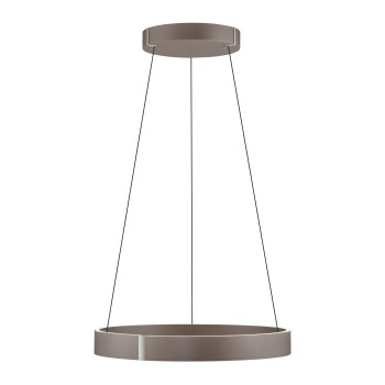 Lustra LED PURE E-CLIPSE maro metalic Zuma Line 2561-34, D70 cm, 22W