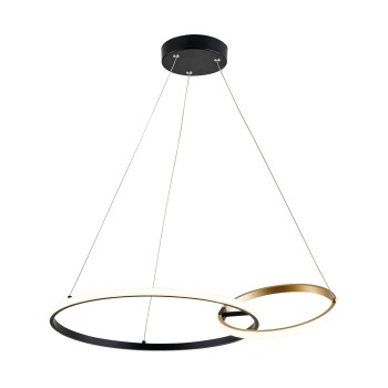 Lustra LED RANDO auriu Zuma Line 20002P-GD, 64x26 cm, 36W