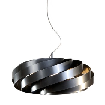 Lustra VENTO antracit Zuma Line 1136, D60 cm, 4xE27