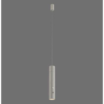 Pendul LED ATTACH gri Zuma Line 18281-40, 200x4 cm, 3W
