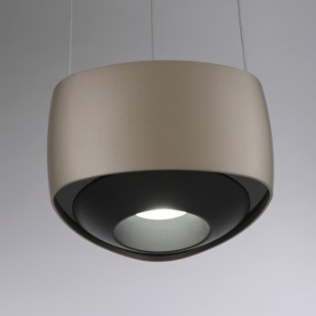 Pendul LED Q-STRETTO bronz Zuma Line 2657-97, D14.2 cm, 20W