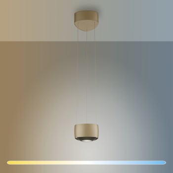 Pendul LED Q-STRETTO bronz Zuma Line 2657-97, D14.2 cm, 20W