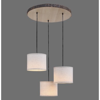 Pendul Lustra Zuma Line 003902-023194, D52 cm, 3xE27