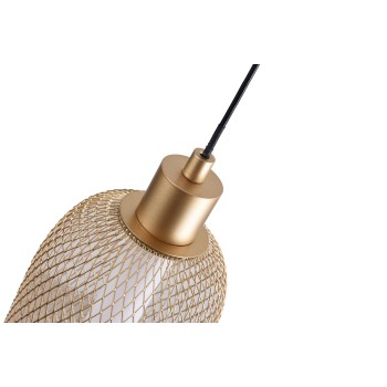 Pendul LED SAAR negru mat Zuma Line MD2596-5A-3BGT, D20 cm, 27W