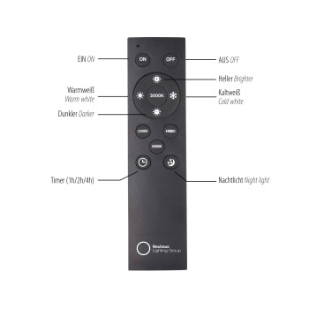 Pendul LED PURE POPUP gri Zuma Line 2587-15, D40 cm, 3W
