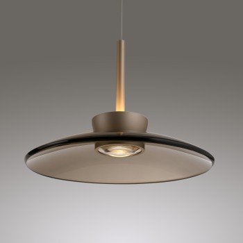 Pendul LED PURE MOON maro Zuma Line 2193-97, 140x32 cm, 15.7W