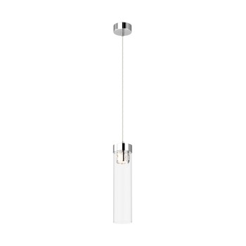 Pendul GEM crom Zuma Line P0389-01D-F4AC, D11 cm, 1xG9