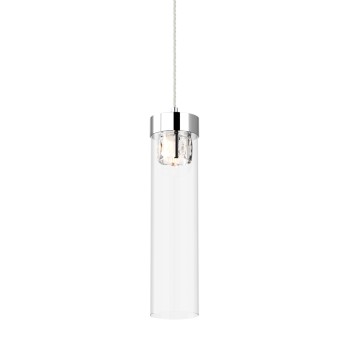 Pendul GEM crom Zuma Line P0389-01D-F4AC, D11 cm, 1xG9