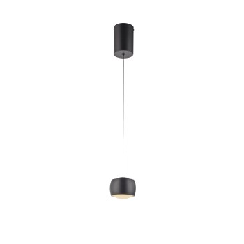 Pendul LED BALLINI negru Zuma Line 15260-18, 220x10 cm, 7W